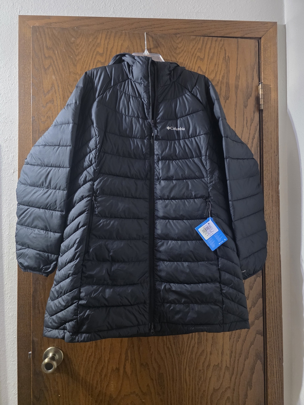 Columbia Powder Lite II Black Quilted Packable Puffer Jacket XL